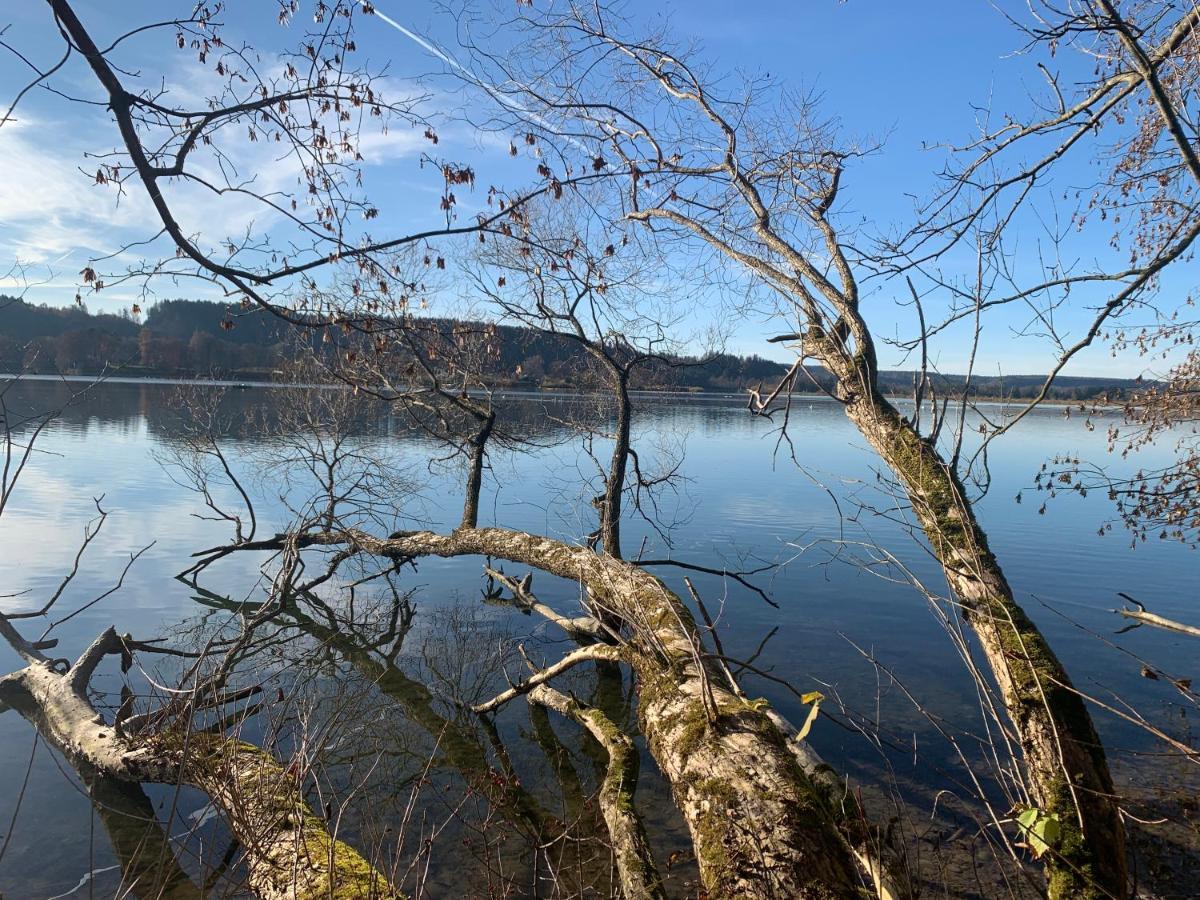 Stille X Weite - Hochwertige Wohnung Mit See-Panorama Kronburg Exterior foto