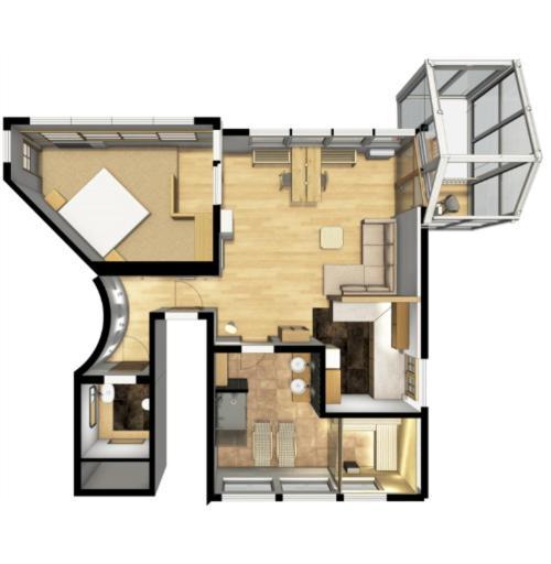 Stille X Weite - Hochwertige Wohnung Mit See-Panorama Kronburg Exterior foto