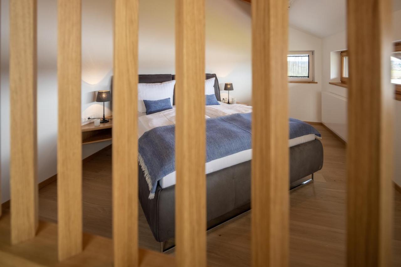 Stille X Weite - Hochwertige Wohnung Mit See-Panorama Kronburg Exterior foto
