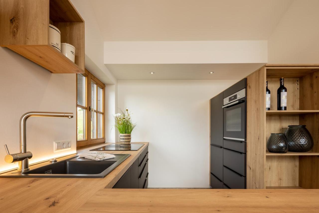 Stille X Weite - Hochwertige Wohnung Mit See-Panorama Kronburg Exterior foto